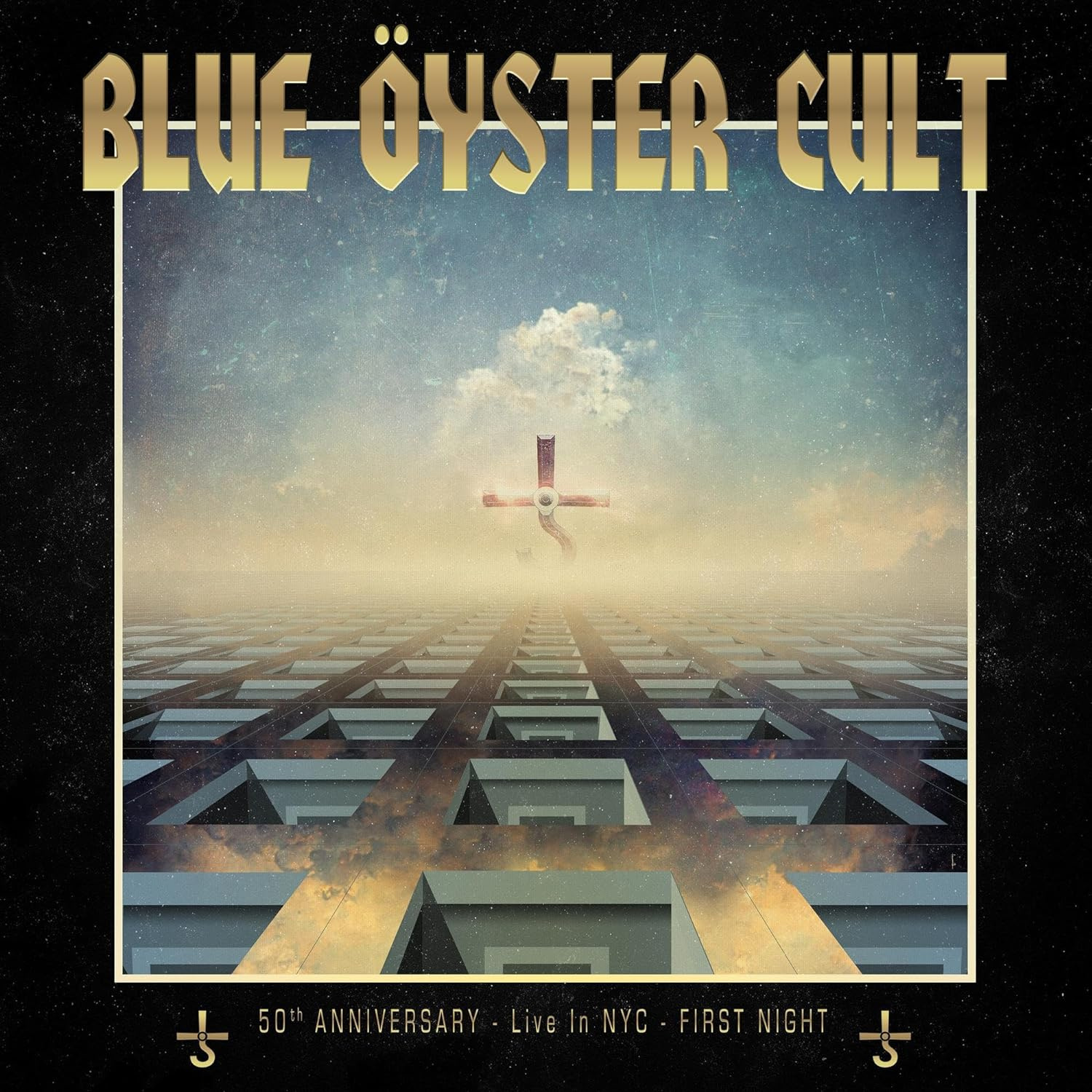 Blue Oyster Cult - 50th Anniversary Live - First Night vinyl cover