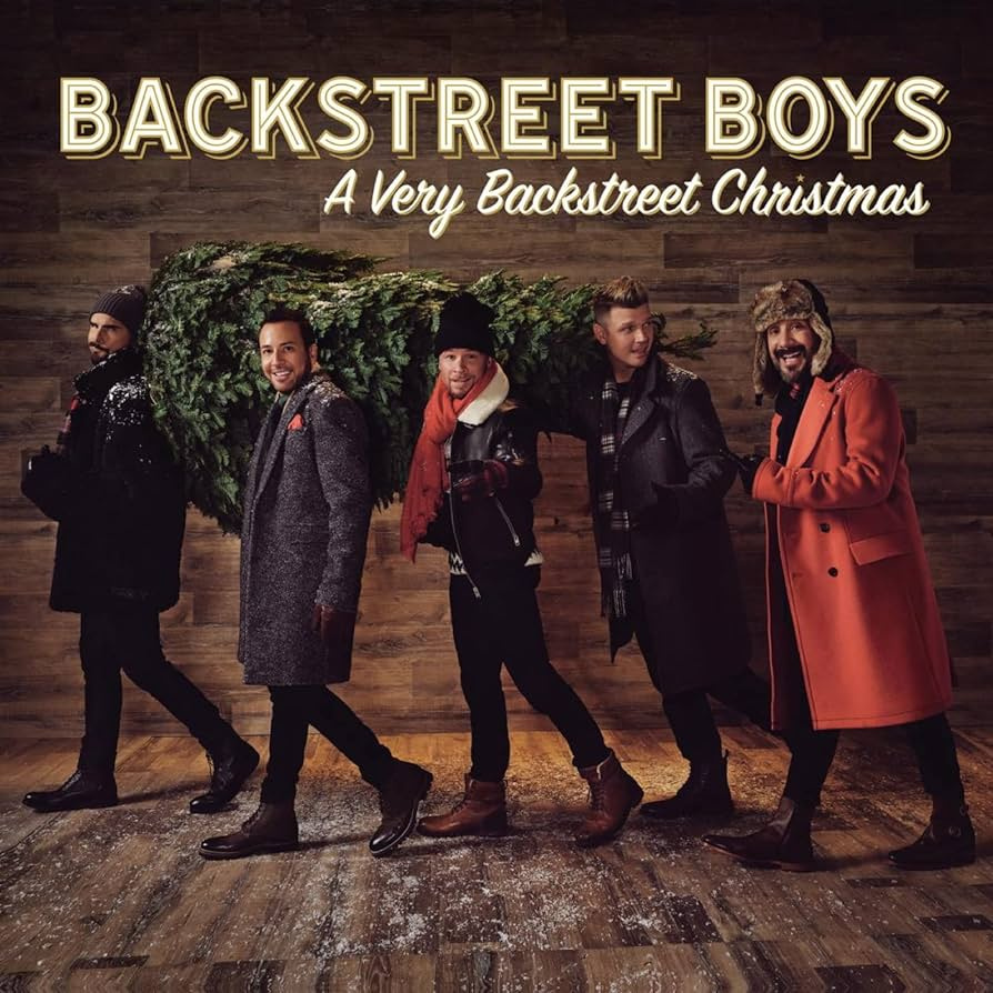 Backstreet Boys - Very Backstreet Christmas vinyl cover