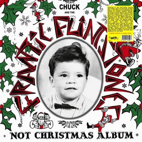 Frantic Flintstones - Not Christmas Album vinyl cover