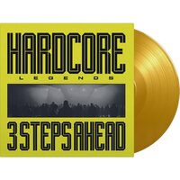 3 Steps Ahead - Hardcore Legends (Yellow) vinyl cover