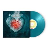 36 Crazyfists - Snow Capped Romance (Turquoise) vinyl cover