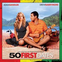 50 First Dates Soundtrack - Soundtrack: 50 First Dates Transparent Orange vinyl cover