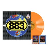 883 - Viaggio Al Centro Del Mondo (Orange) vinyl cover