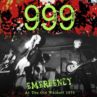 999 - Emergency At The Old Waldorf 1979 (Translucent Ruby) vinyl cover