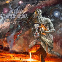 A FLOCK NAMED MURDER - INCENDIARY SANCTUM vinyl cover