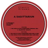 A Sagittariun - Circle Stops Somewhere vinyl cover