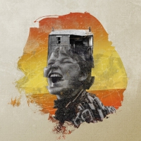 A Will Away - Here Again Yellow W/red Splatter vinyl cover