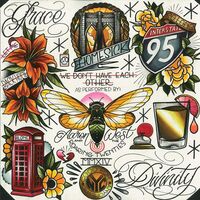 Aaron West & The Roaring Twenties - We Don't Have Each Other Grapefruit Colored vinyl cover