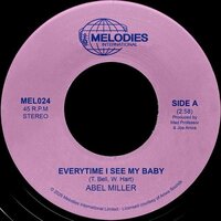 Abel Miller & Mad Professor - Everytime I See My Baby vinyl cover