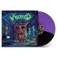 Aborted - Vault of Horrors (Purple Black Split) vinyl cover