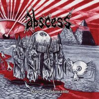 Abscess - Dawn Of Inhumanity vinyl cover