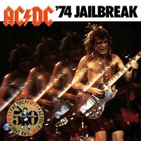 AC/DC - 74 Jailbreak (50th Anniversary; Gold) vinyl cover