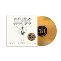 AC/DC - Flick Of The Switch (50th Anniversary; Gold) vinyl cover