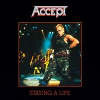 Accept - Staying A Life Limited On Smoke vinyl cover