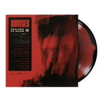 ACCVSED - Dealers of Doom (Red/Black Corona) vinyl cover