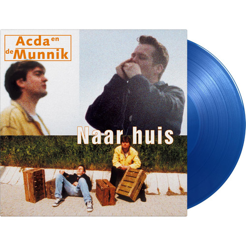 Acda En De Munnik - Naar Huis (Translucent Blue) vinyl cover