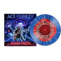 Ace Frehley - 10,000 Volts (Blue/Red) vinyl cover