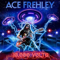 Ace Frehley - 10,000 Volts (Red) vinyl cover