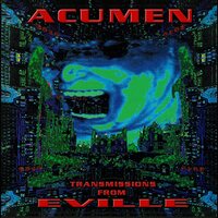 Acumen Nation - Transmissions From Eville (30th Anniversary; Red) vinyl cover