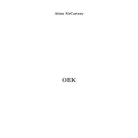 Adam Mccartney - Oek vinyl cover