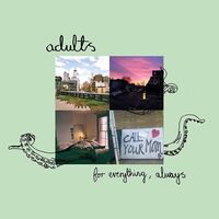 Adults - For Everything, Always vinyl cover