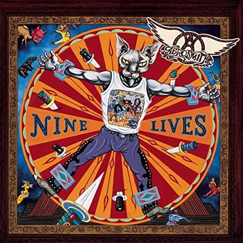 Aerosmith - Nine Lives vinyl cover
