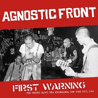 Agnostic Front - First Warning vinyl cover
