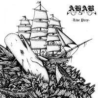 Ahab - Live Prey vinyl cover