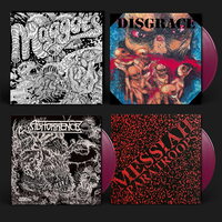 Ahorrance I Disgracde I Messiah Paratroops - Maggots: Original Artyfacts From the First Finnish Death Metal Era Part I vinyl cover