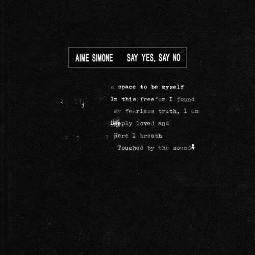 Aime Simone - Say Yes Say No vinyl cover