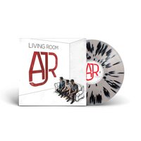 AJR - Living Room (Bone/Black Splatter) vinyl cover