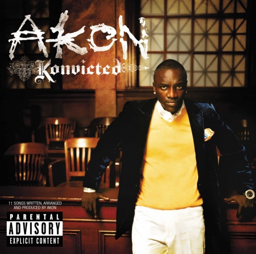 Akon - Konvicted vinyl cover