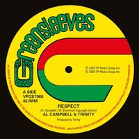 Al Campbell /  Trinity - Respect vinyl cover