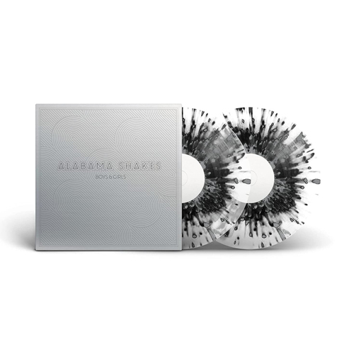 Alabama Shakes - Boys & Girls (10 Year Anniversary; Silver & Black Splatter) vinyl cover
