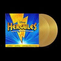Alan Menken - Hercules Original Cast Recording (Gold) vinyl cover