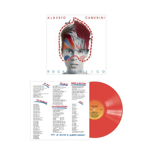 Alberto Camerini - Rockmantico (Red) vinyl cover