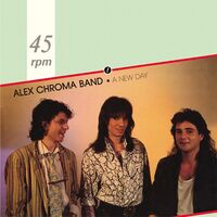 Alex Chroma Band - A New Day vinyl cover