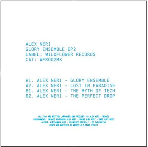 Alex Neri - Glory Ensamble Ep 2 vinyl cover