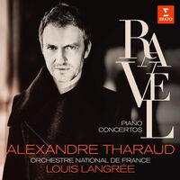 Alexandre Tharaud - Ravel: Piano Convertos vinyl cover
