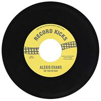 Alexis Evans - She Took Me Back / It's All Over Now vinyl cover
