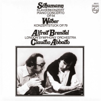 Alfred Brendel - Schumann Piano Concerto In A Minor; Weber: Konzertst Ck vinyl cover