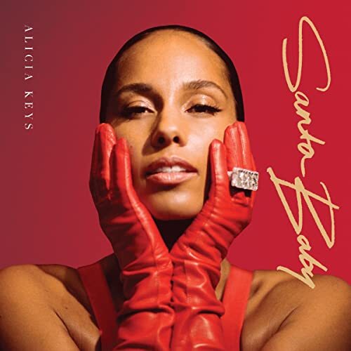 Alicia Keys - Santa Baby vinyl cover