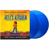 Alicia Keys/Shoshana Bean/Maleah Joi Moon - Hell’s Kitchen Original Broadway Cast Recording (Transparent Blue) vinyl cover
