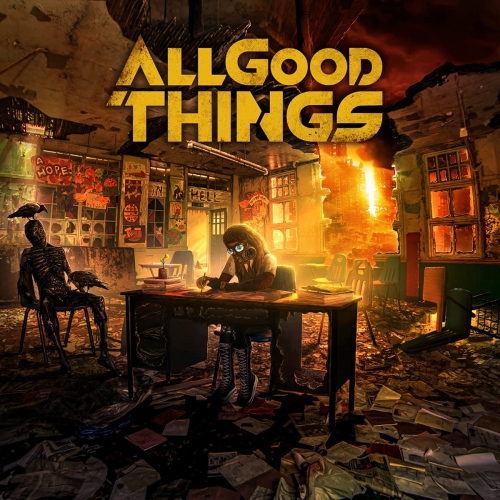 All Good Things - A Hope In Hell (Translucent Orange & Black) vinyl cover
