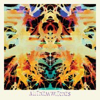 All Them Witches - Sleeping Through The War Orange And Red Swirl
