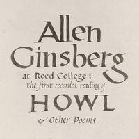 Allen Ginsberg - At Reed College: The First Recorded Reading Of Howl & Other Poems vinyl cover