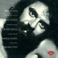 Allen Ginsberg - Reads Kaddish - 20Th Century American Ecstatic Narrative Poem Limited Edition vinyl cover