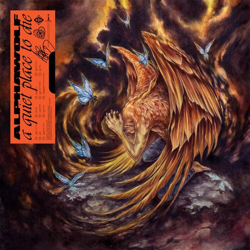 Alpha Wolf - A Quiet Place to Die (Transparent Orange) vinyl cover
