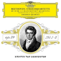 Amadeus Quartet - Beethoven: String Quartet No.7 I N F, Op.59 No.1 - 'Rasumovsky No.1'; vinyl cover