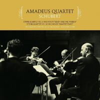 Amadeus Quartet - Schubert: String Qrts 14 In D Minor & 12 In C Min vinyl cover